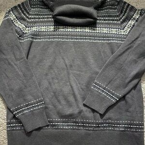 Croft & Barrow Charcoal Turtleneck Sweater